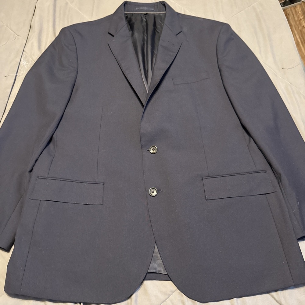 J.Crew Crosby Blazer 44R Navy‎ Blue Loro Piana Italian Wool Sport Coat Jacket